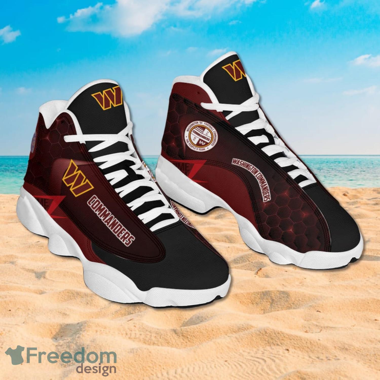 Washington Commanders Air Jordan 13 Sneakers Nfl Custom Sport Shoes Product Photo 2