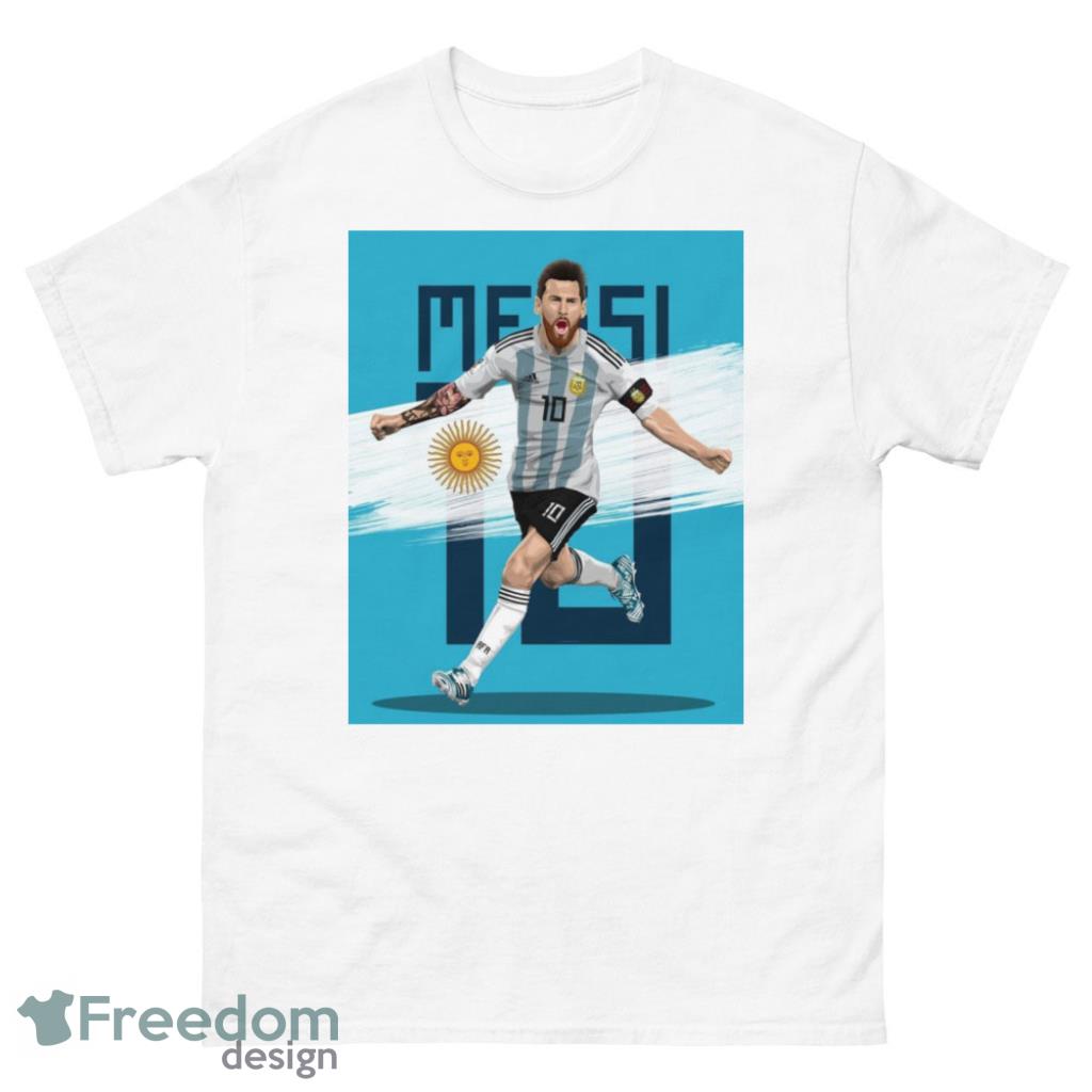 WC2022 Legendary Number 10 Lionel Messi White Shirt Product Photo 1