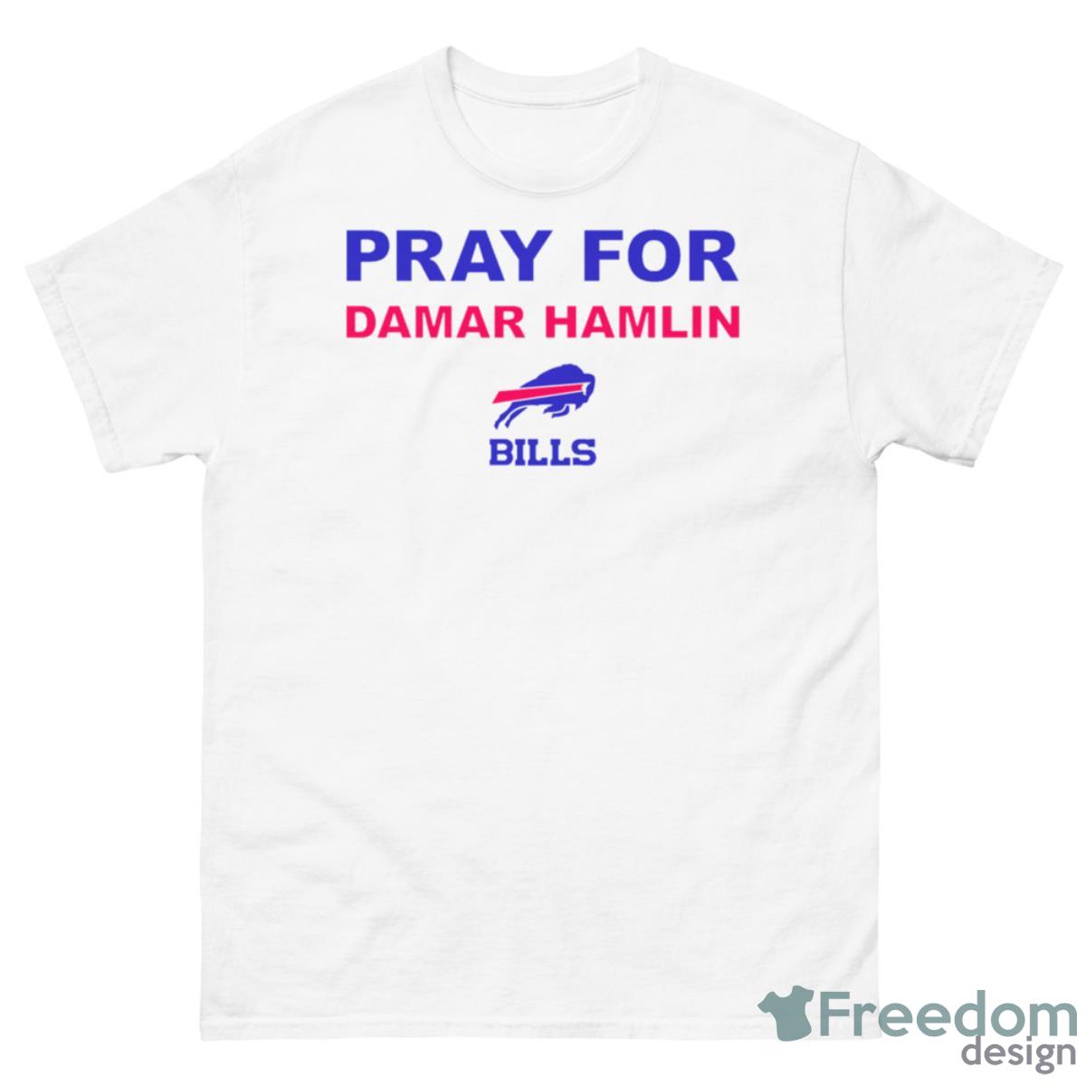 Pray For Damar Hamlin Bills Shirt - 500 Men’s Classic Tee Gildan-1