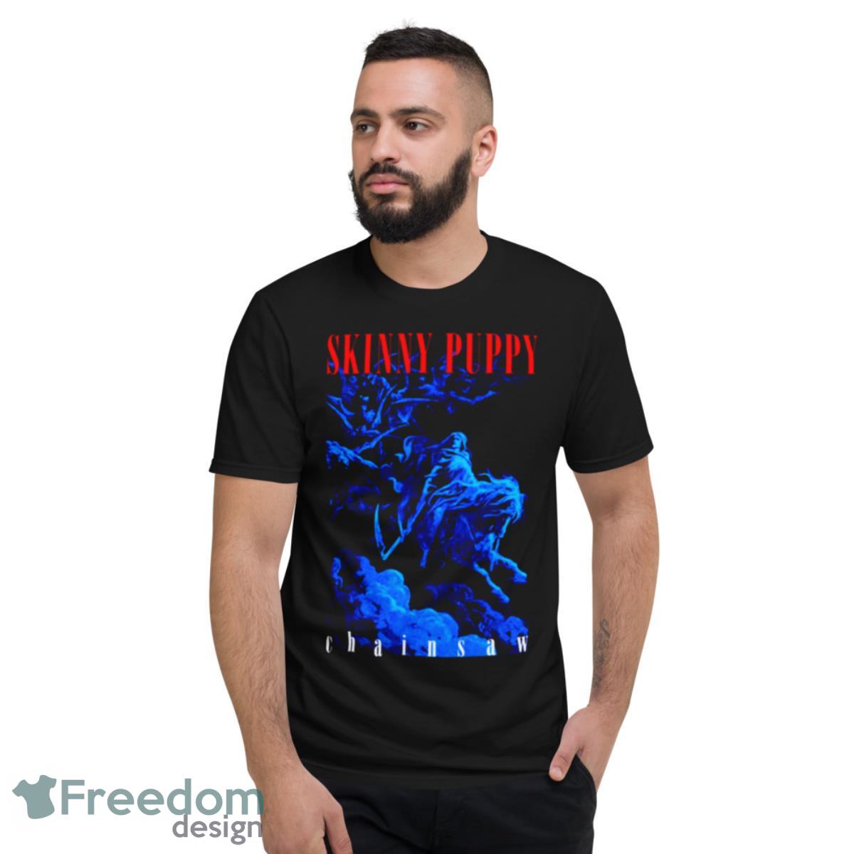 1993 Skinny Puppy Chainsaw Album Shirt - Short Sleeve T-Shirt