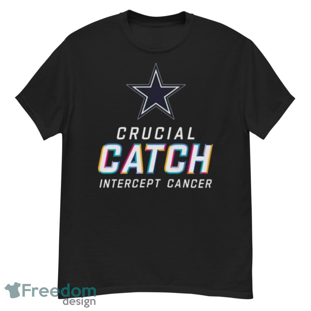 2023 Dallas Cowboys Crucial Catch Intercept Cancer Shirt - G500 Men’s Classic T-Shirt