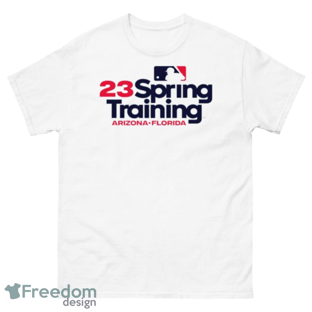 2023 MLB Spring Training Logo Shirt - 500 Men’s Classic Tee Gildan