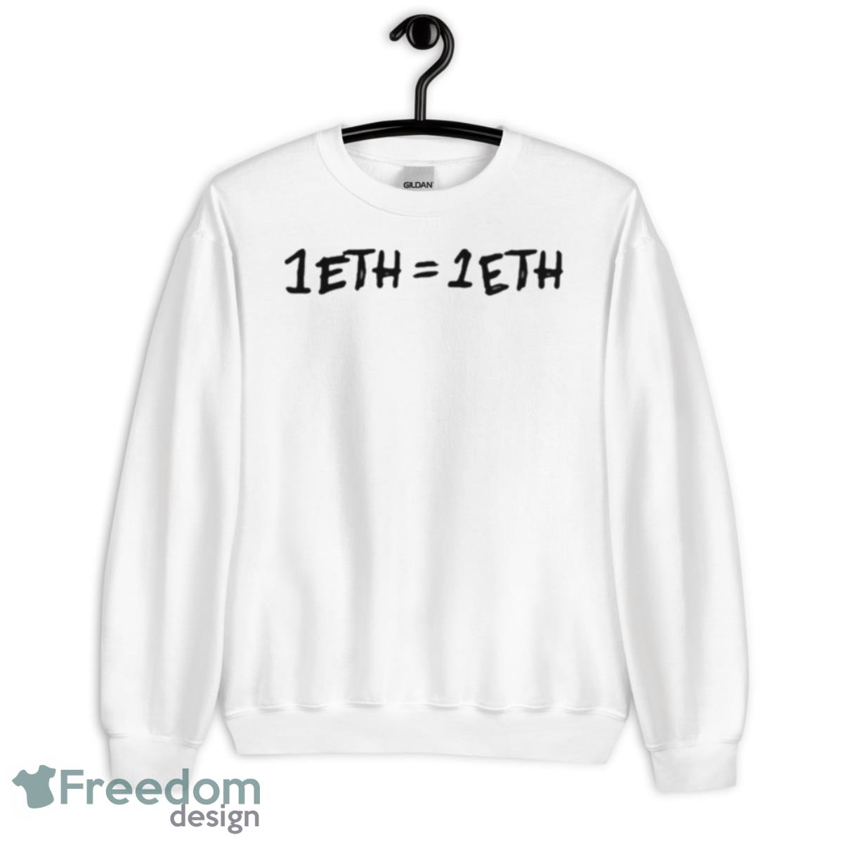 Aging Death 1 Eth 1 Eth Shirt - Unisex Heavy Blend Crewneck Sweatshirt