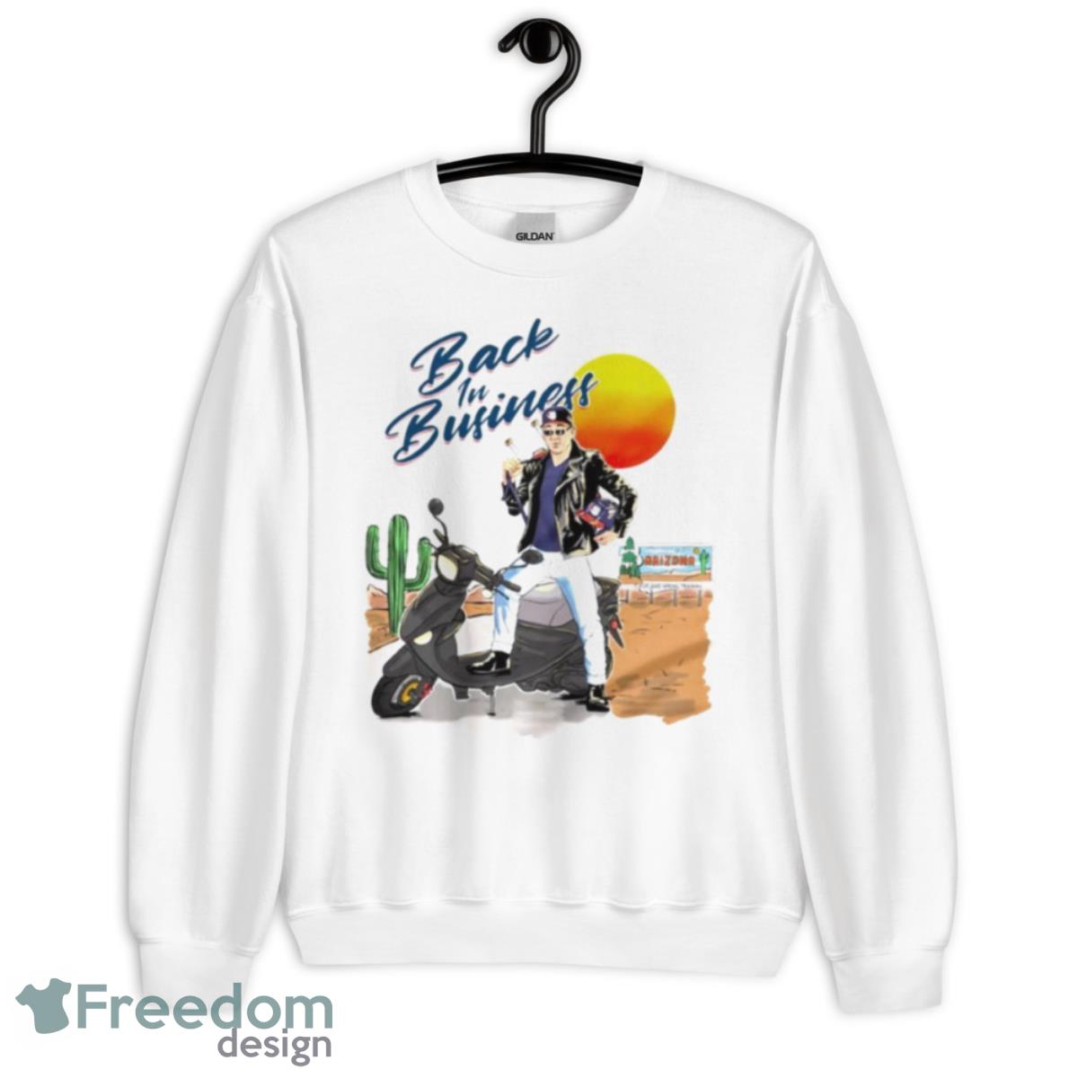 Back In Business Baseball Arizona Shirt - Unisex Heavy Blend Crewneck Sweatshirt