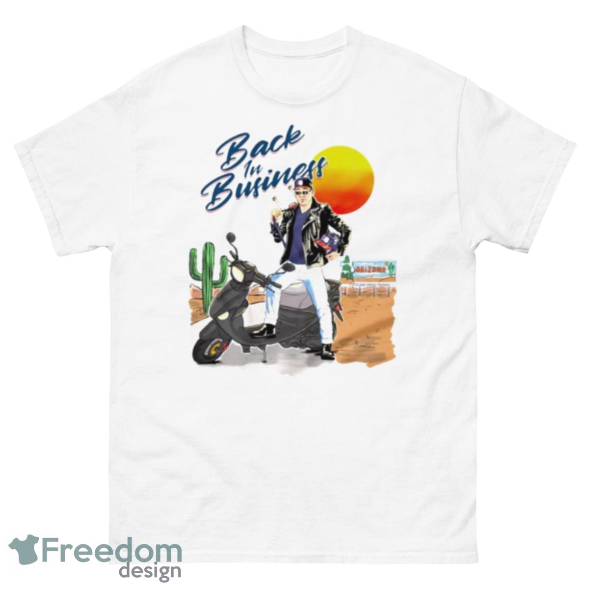 Back In Business Baseball Arizona Shirt - 500 Men’s Classic Tee Gildan