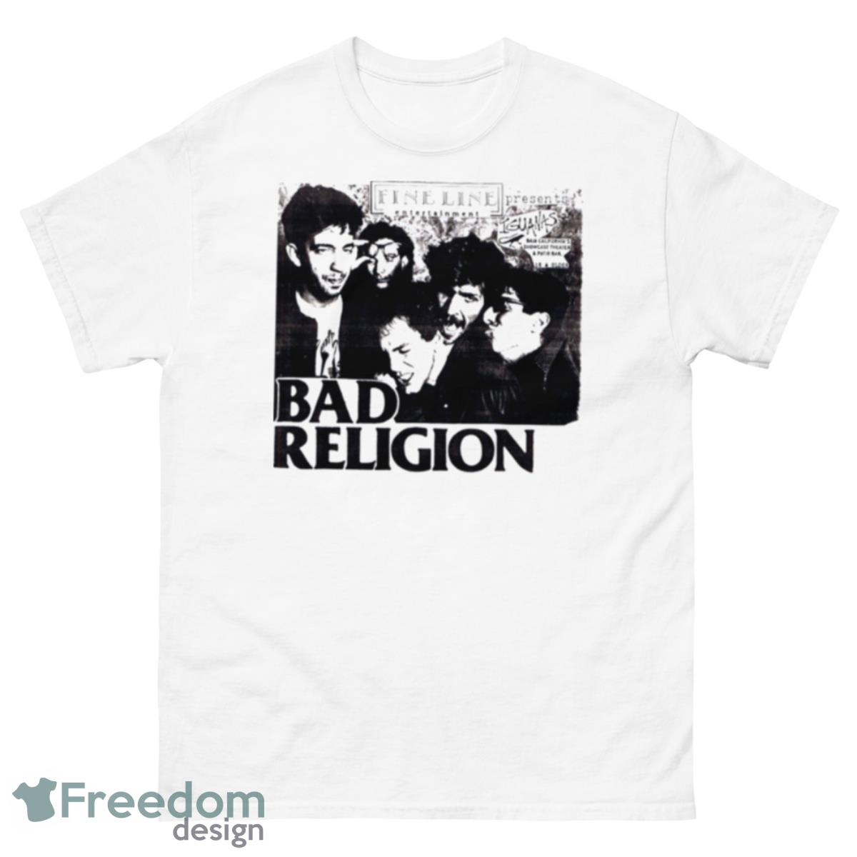 Bad Religion The Answer Shirt - 500 Men’s Classic Tee Gildan