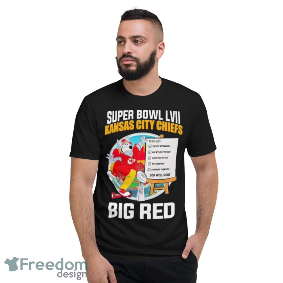 Big Red Super Bowl LVII Champions Kansas City Chiefs Shirt - Short Sleeve T-Shirt