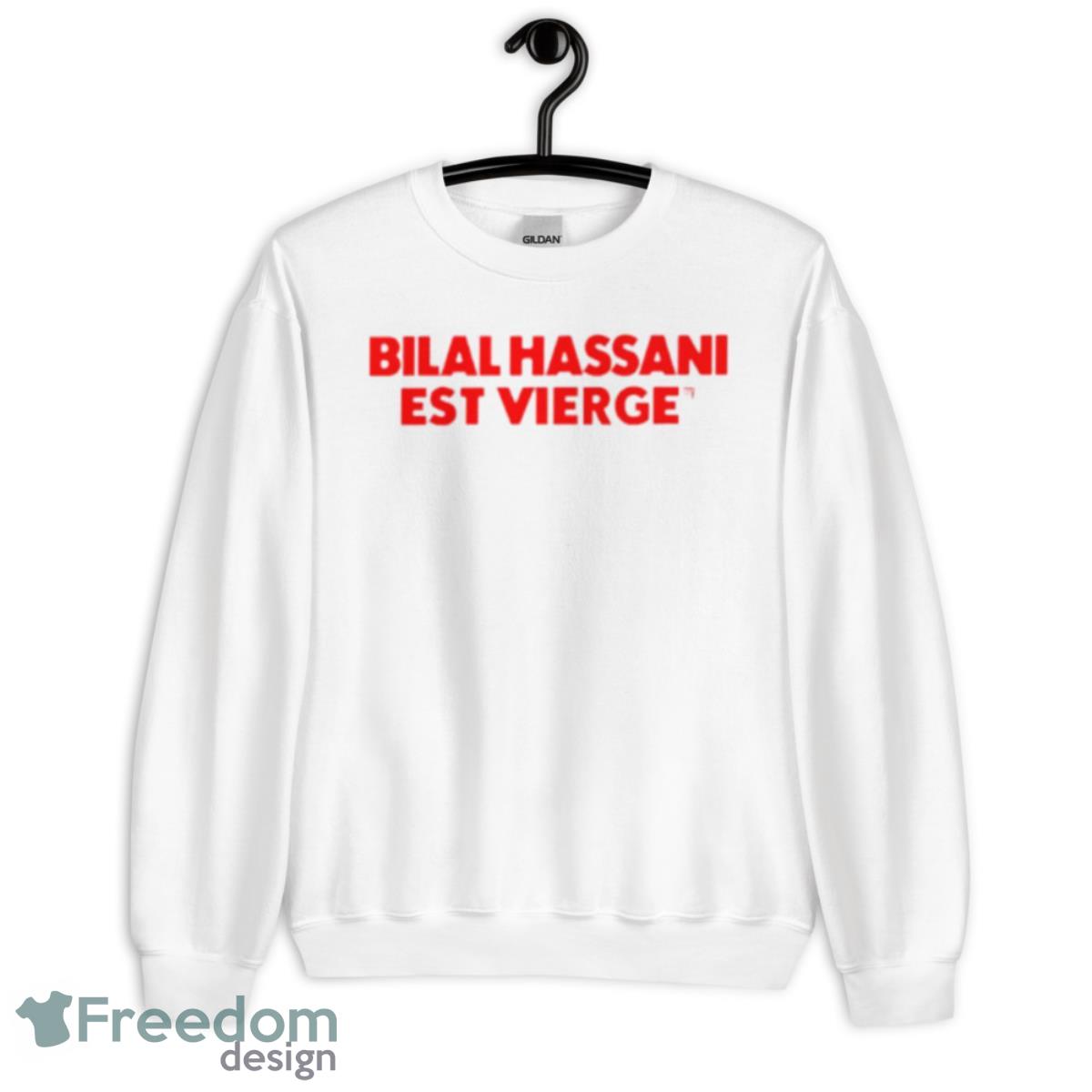 Bilal HassanI Est Vierge Virgo Rose Shirt - Unisex Heavy Blend Crewneck Sweatshirt