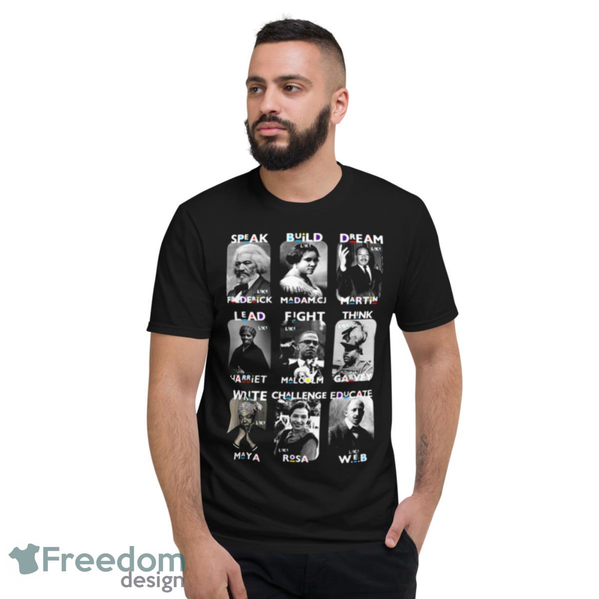 Black Leaders Trendy Shirt - Short Sleeve T-Shirt