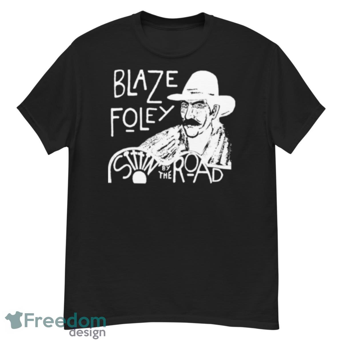 Blaze Foley Sittin By The Road White Ink Shirt - G500 Men’s Classic T-Shirt