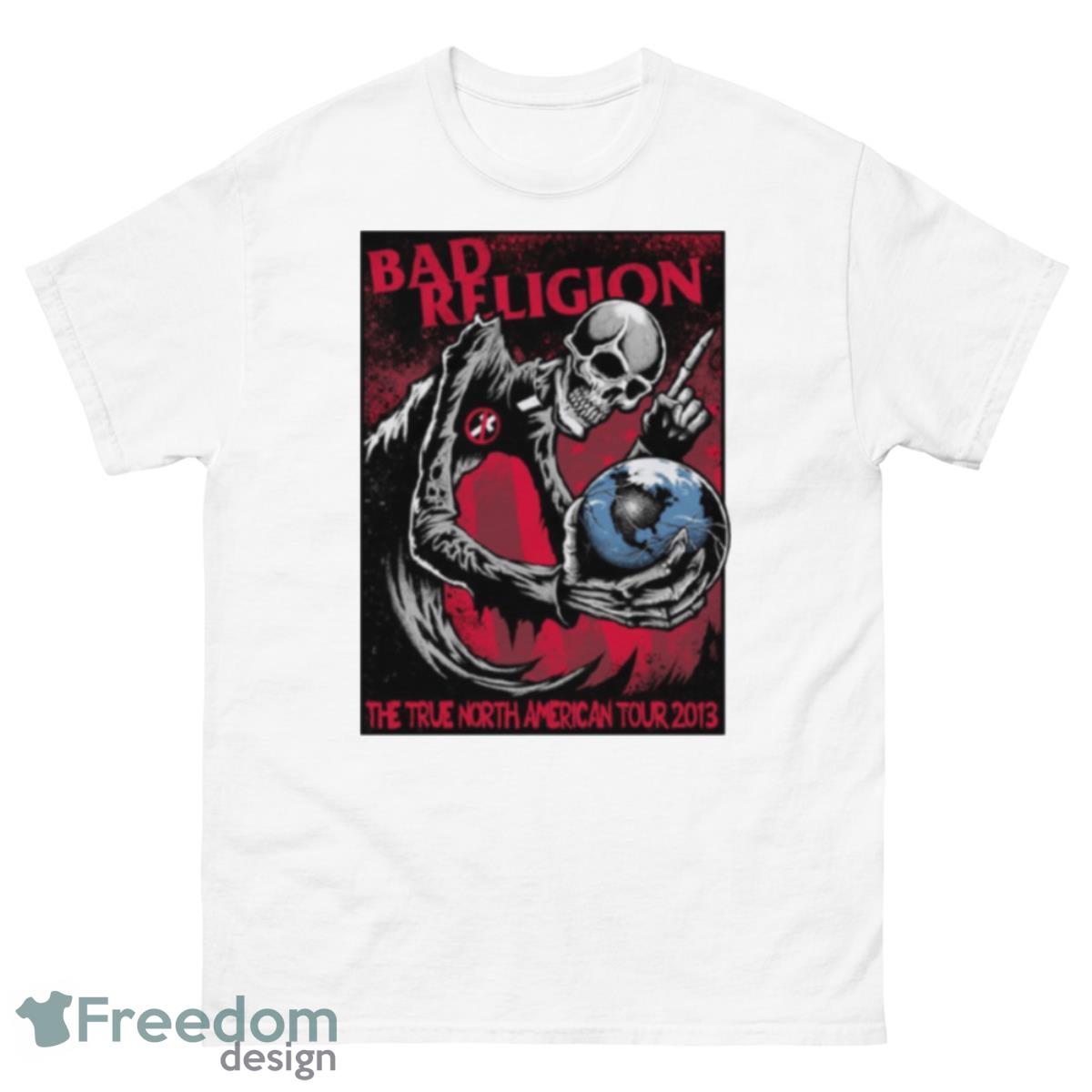 Brandon Heart Bad Religion Shirt - 500 Men’s Classic Tee Gildan