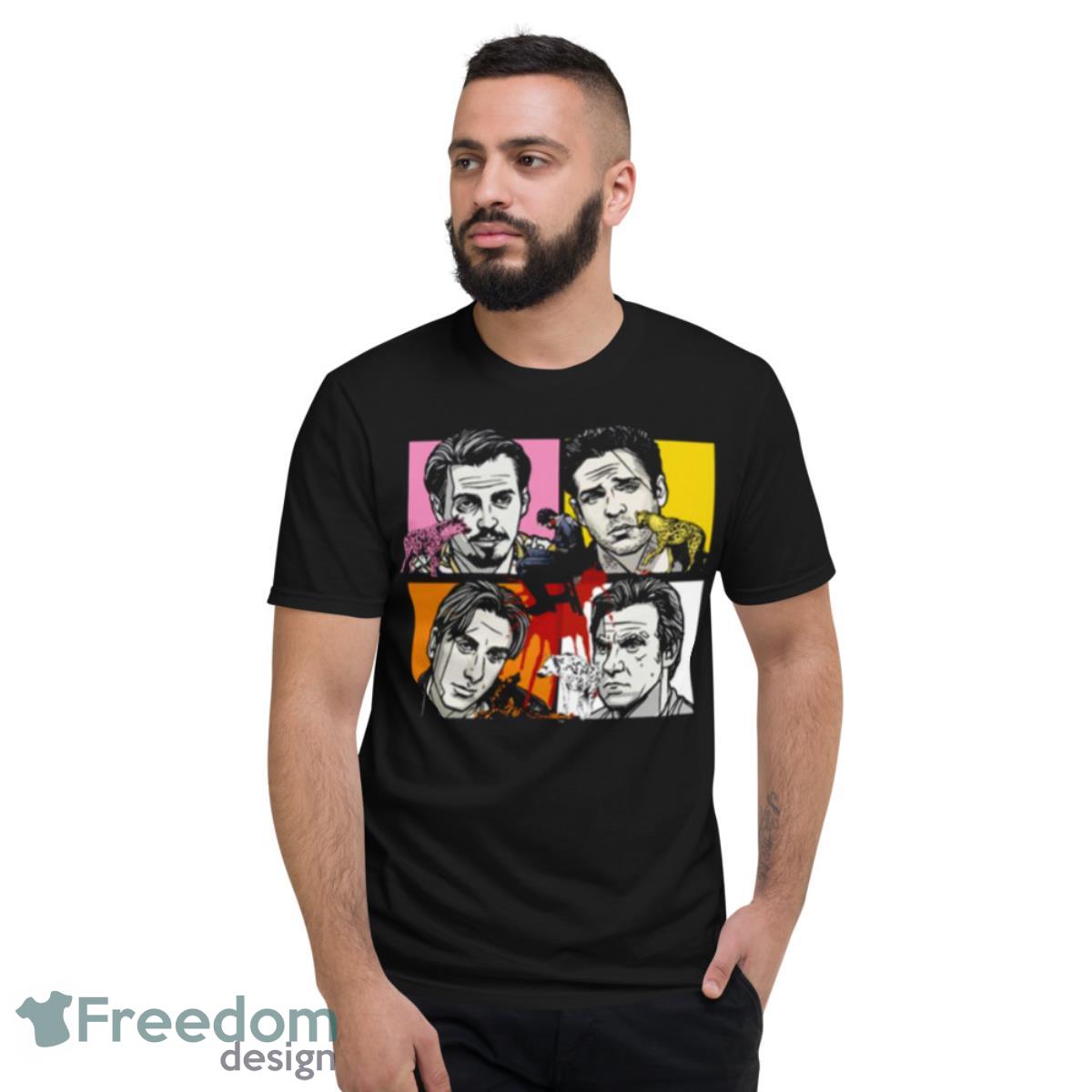 Cartoon Version Reservoir Dogs Le Iene 1992 Shirt - Short Sleeve T-Shirt