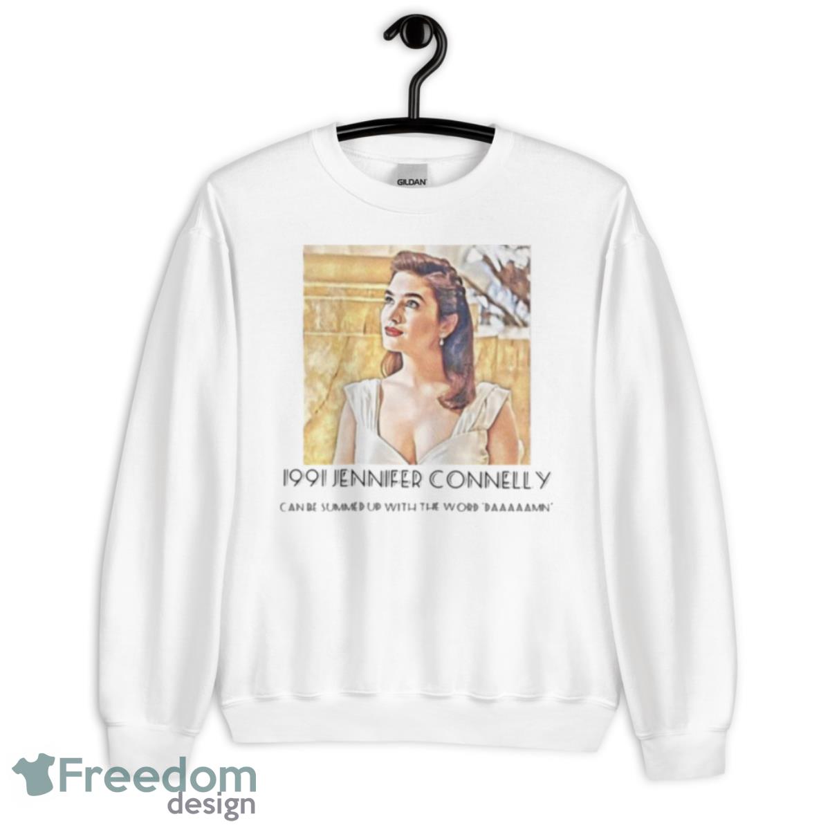 Connelly 1991 Jennifer Connelly Shirt - Unisex Heavy Blend Crewneck Sweatshirt