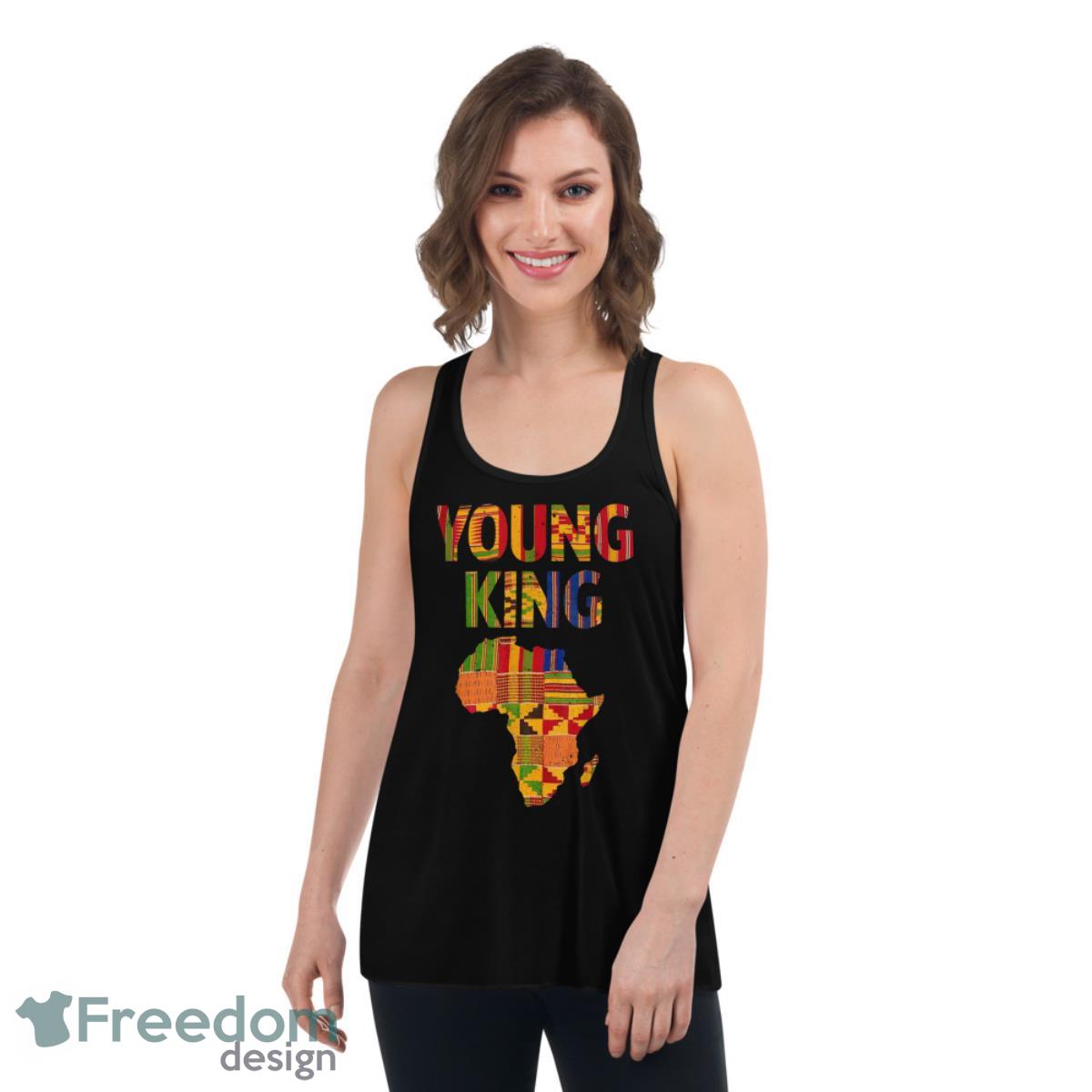 Cool African Kente Art Men Boys Kids African American Print Shirt - Womens Flowy Racerback Tank Cool African Kente Art Men Boys Kids African American Print Shirt - Womens Flowy Racerback Tank