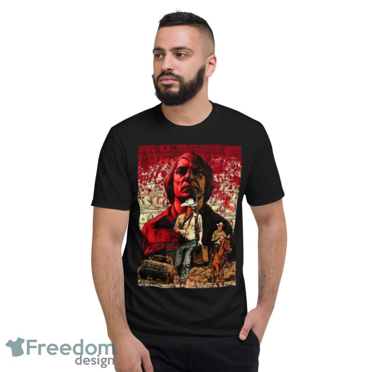 Cowboys No Country For Old Men Artwork Shirt - Short Sleeve T-Shirt