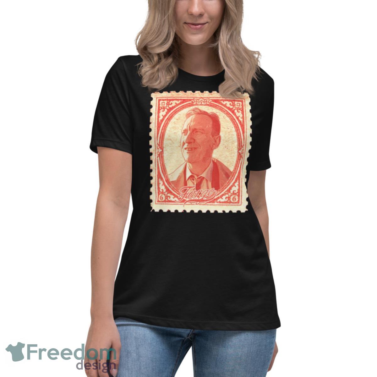 Damn Stamp 2 Barton Fink Shirt - Womens Relaxed Short Sleeve Jersey Tee Damn Stamp 2 Barton Fink Shirt - Womens Relaxed Short Sleeve Jersey Tee