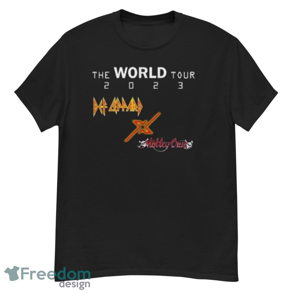 Def Leppard X Motley Crue World Tour 2023 Shirt - G500 Men’s Classic T-Shirt