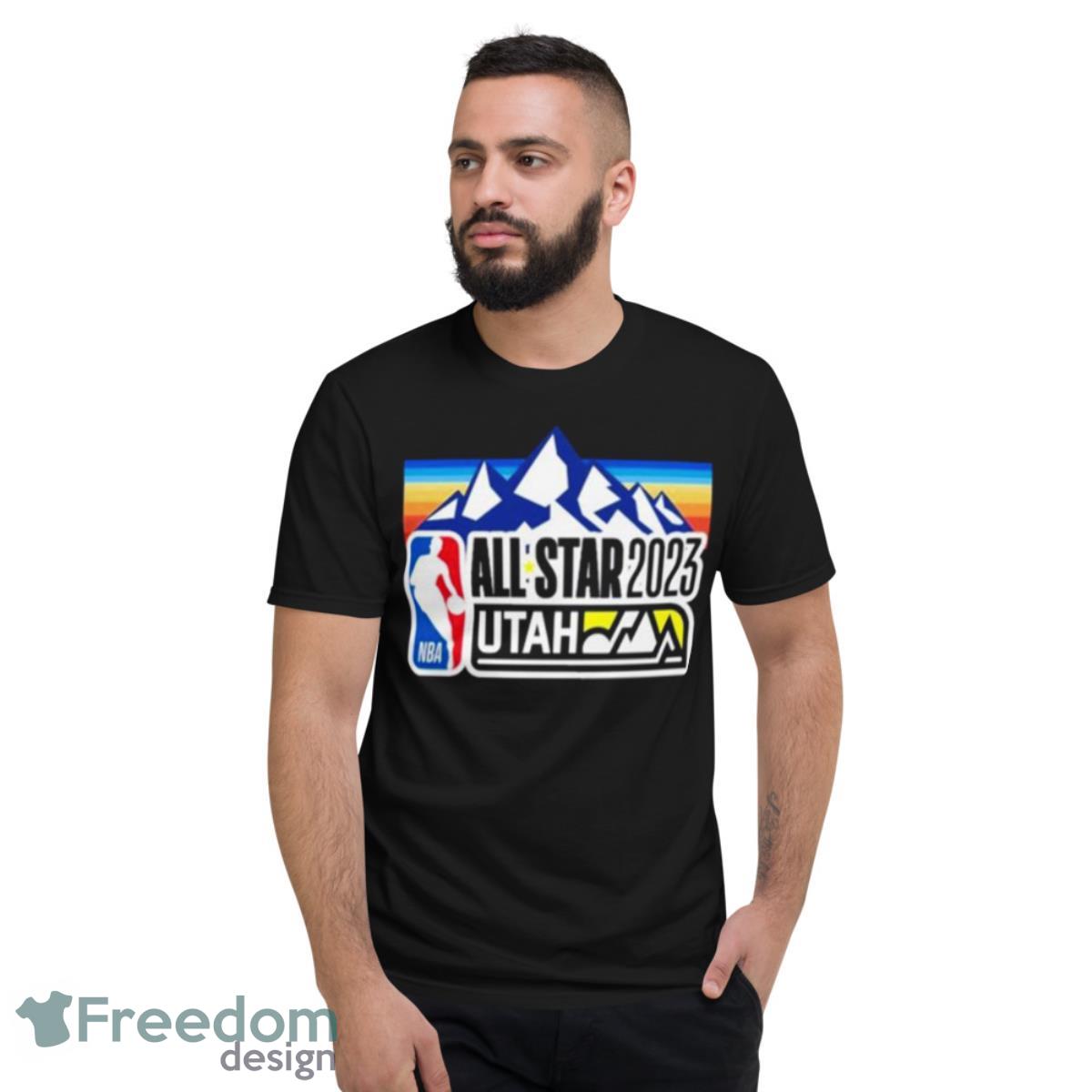 Dj Khaled Wearing 2023 Nba All Star Game Chenille Fleece Vintage Shirt - Short Sleeve T-Shirt