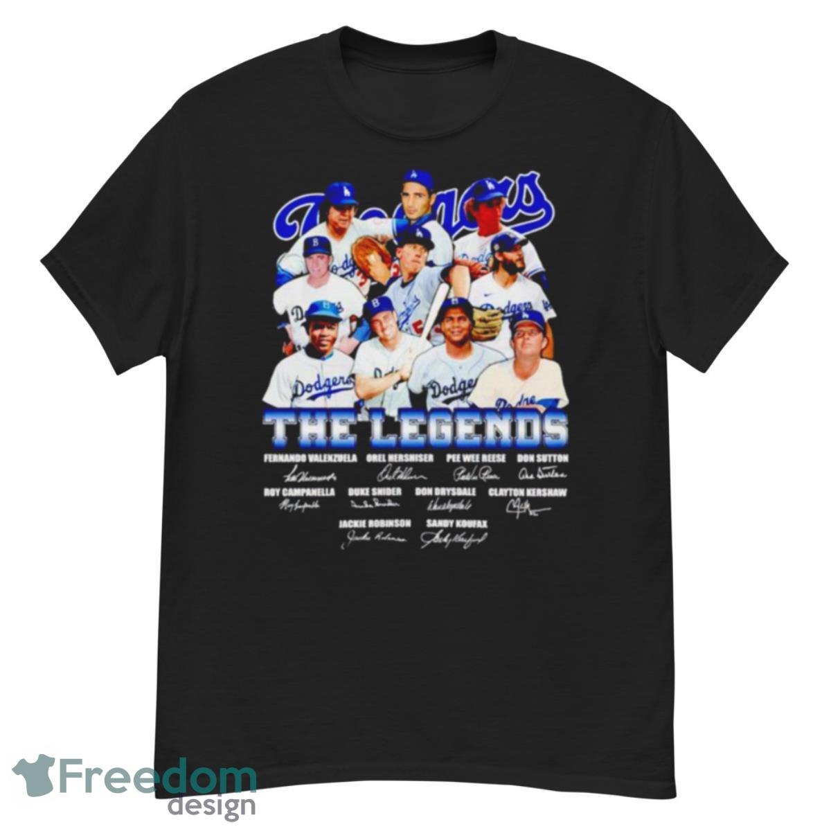 Dodgers Team The Legends Signatures Shirt - G500 Men’s Classic T-Shirt