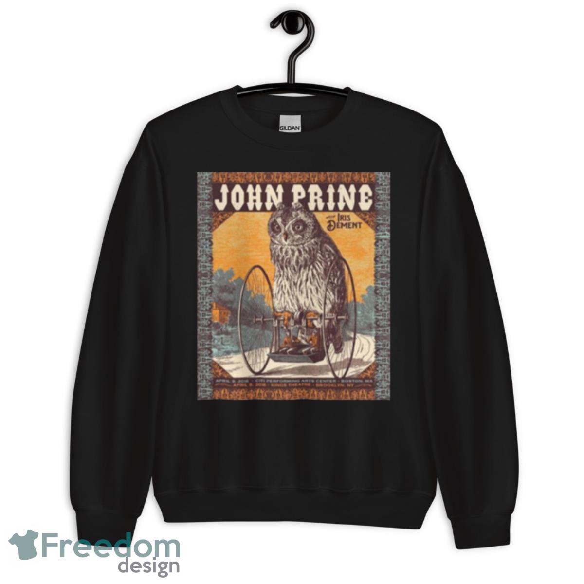 Donald And Lydia John Prine Shirt image Donald And Lydia John Prine Shirt - Unisex Crewneck Sweatshirt