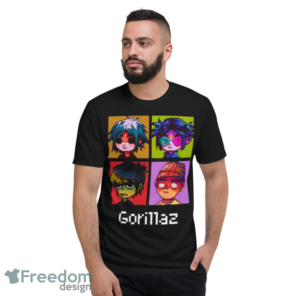 Exhale Expel Gorillaz Band shirt - Short Sleeve T-Shirt