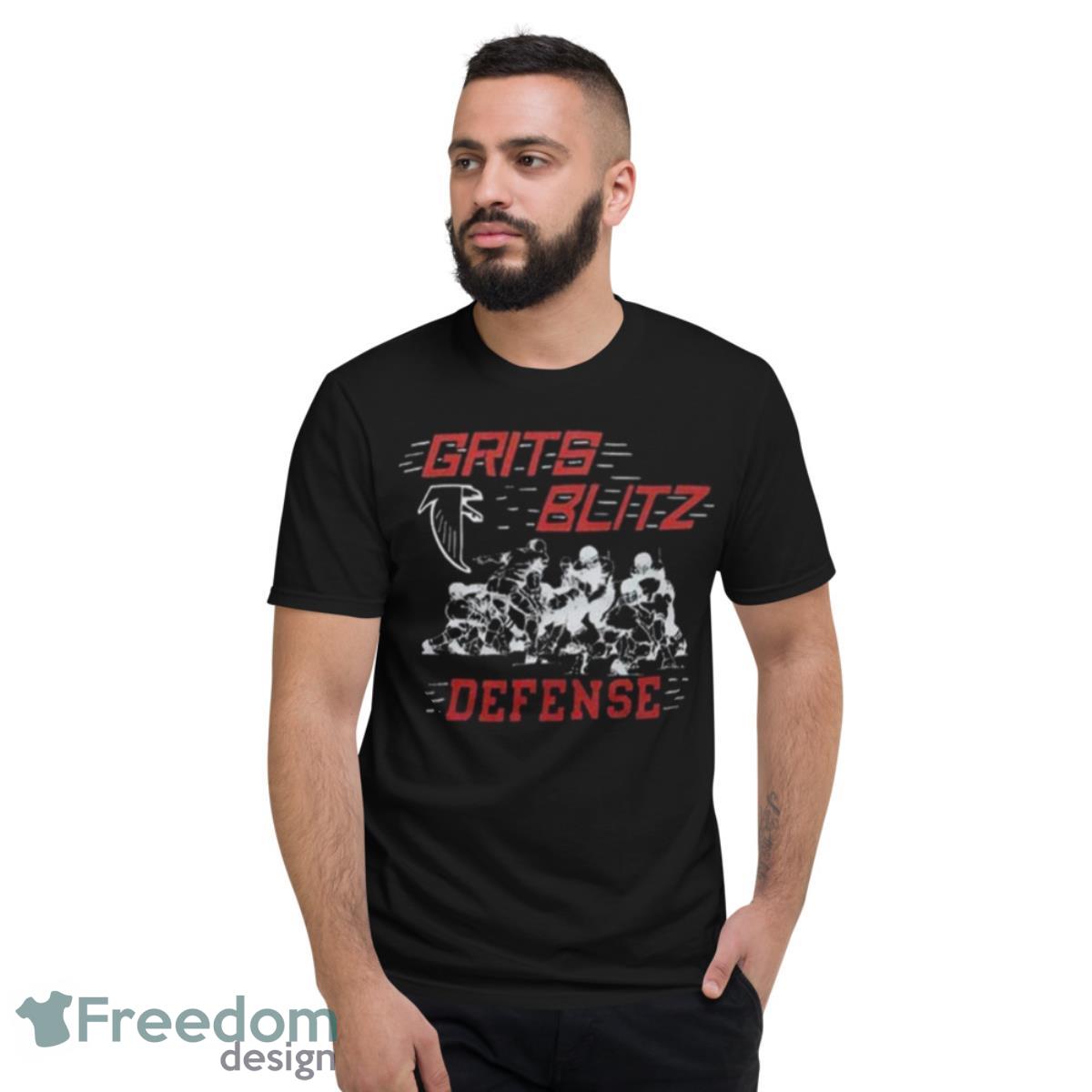 Falcons Grits Blitz Defense Shirt - Short Sleeve T-Shirt