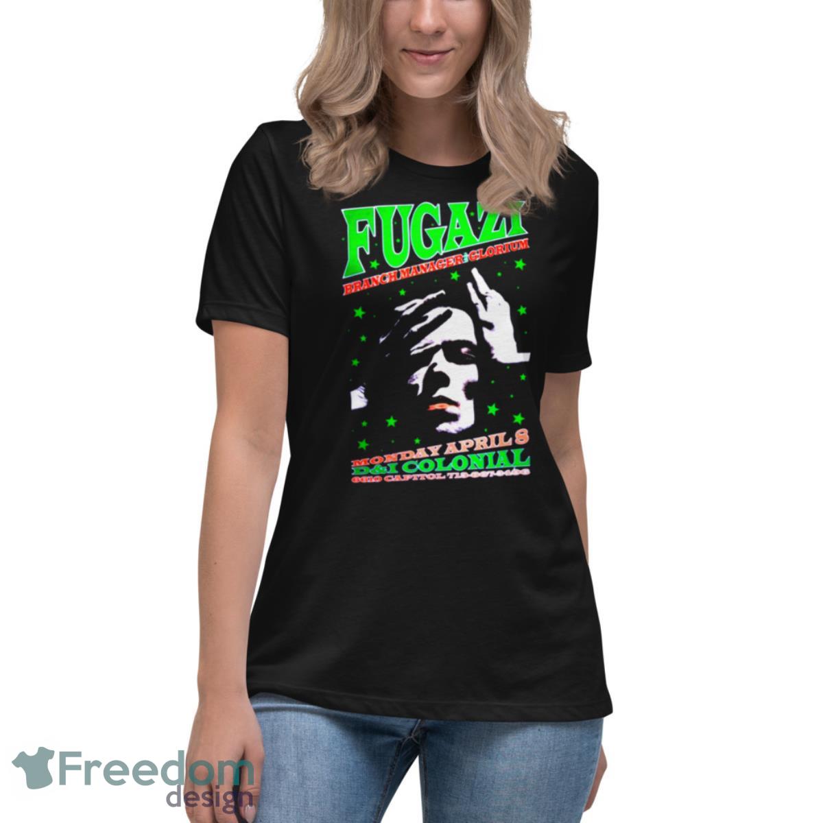 Fugazi Digital Archive Captures Punk Band’s Live Music Shirt - Womens Relaxed Short Sleeve Jersey Tee Fugazi Digital Archive Captures Punk Band’s Live Music Shirt - Womens Relaxed Short Sleeve Jersey Tee