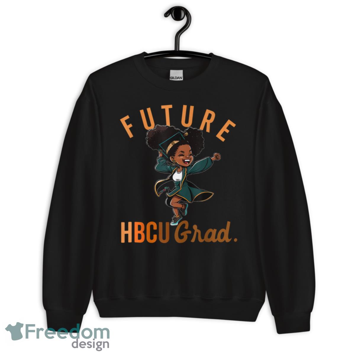 Future HBCU Grad History Black College Youth Kids Girl Shirt image Future HBCU Grad History Black College Youth Kids Girl Shirt - Unisex Crewneck Sweatshirt