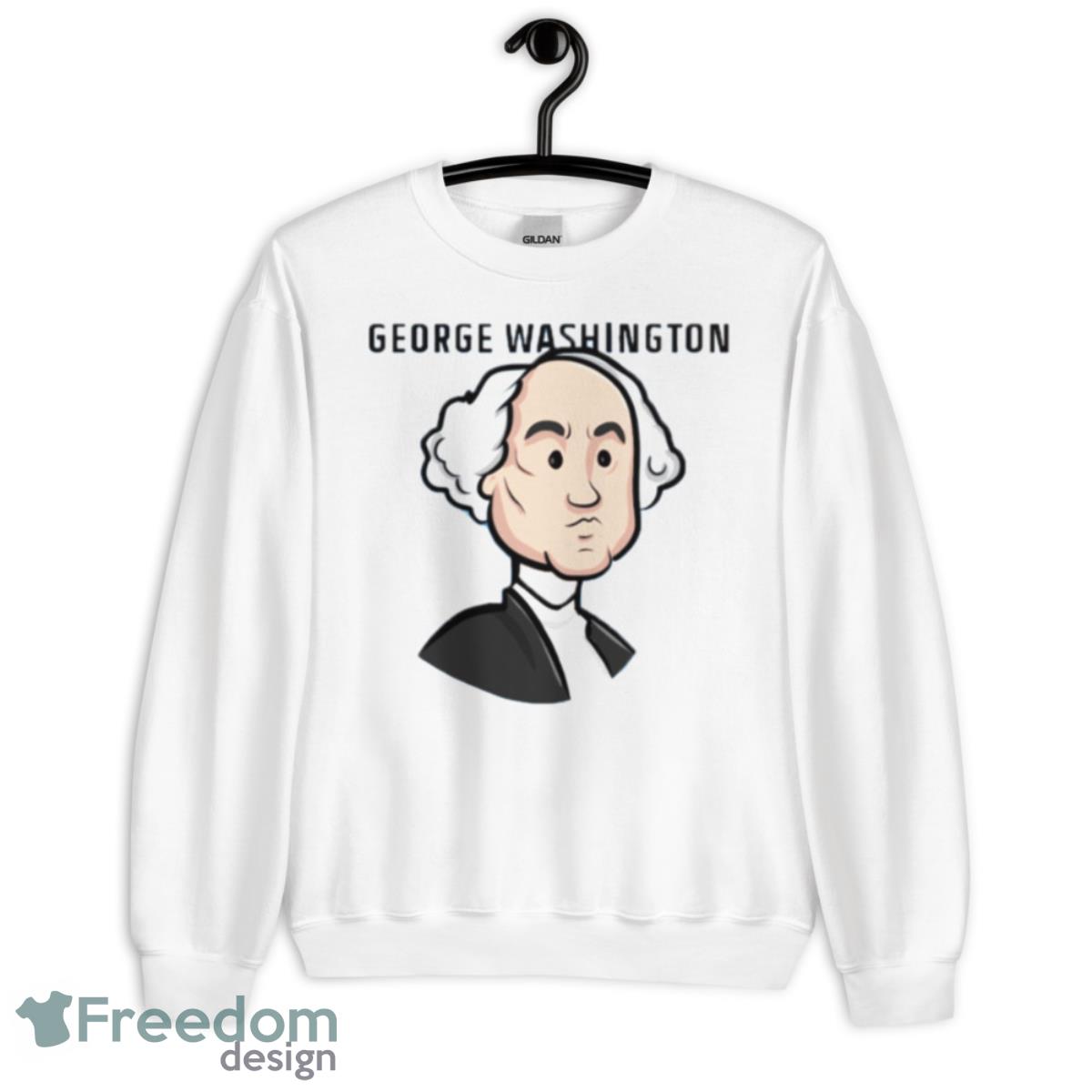 George Washington The Leaders Chibi Shirt - Unisex Heavy Blend Crewneck Sweatshirt