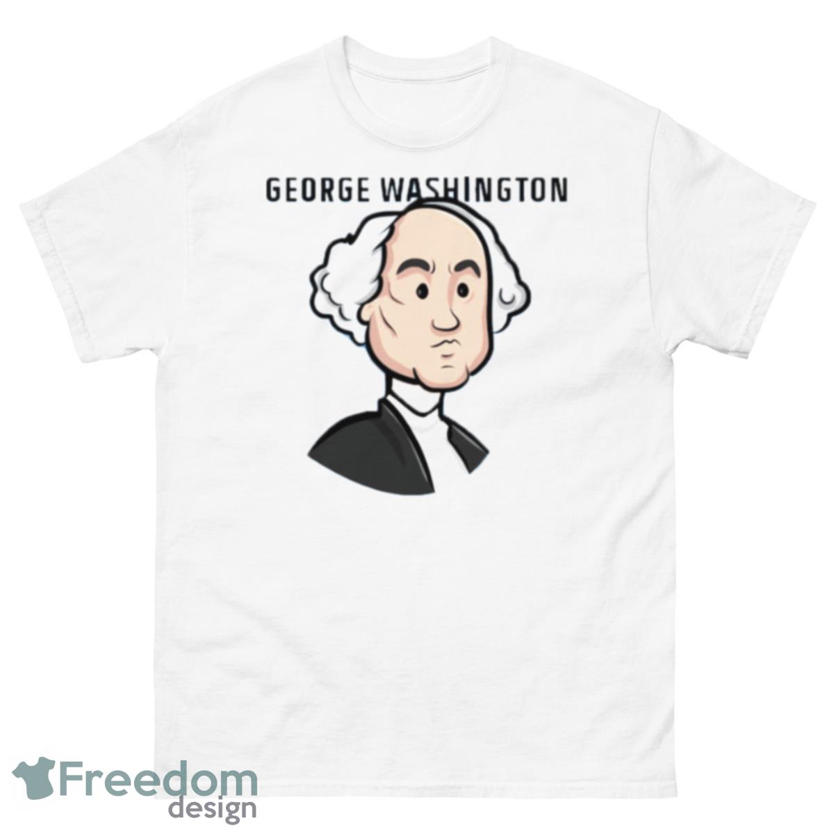 George Washington The Leaders Chibi Shirt - 500 Men’s Classic Tee Gildan