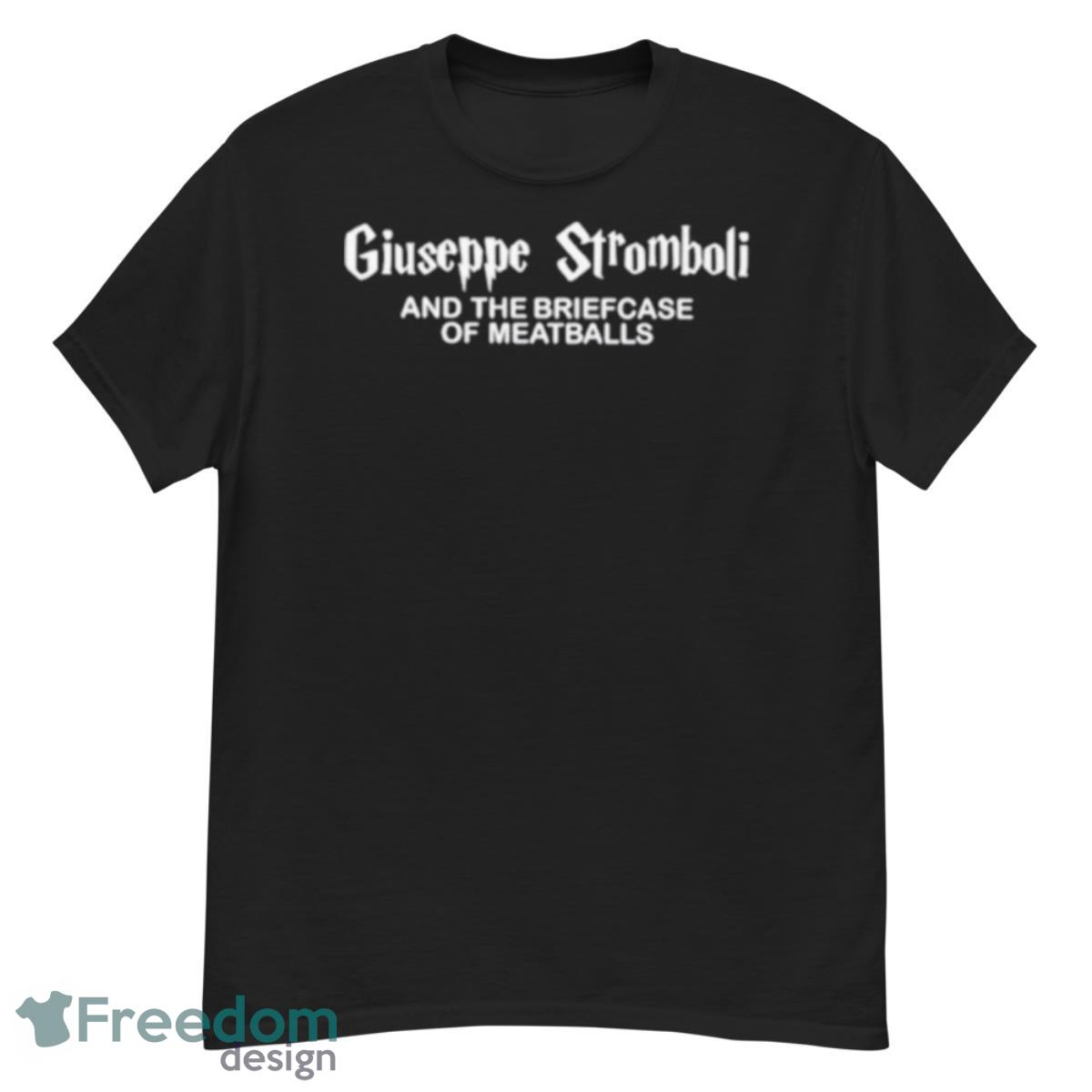 Giuseppe strombolI and the briefcase of meatballs shirt - G500 Men’s Classic T-Shirt