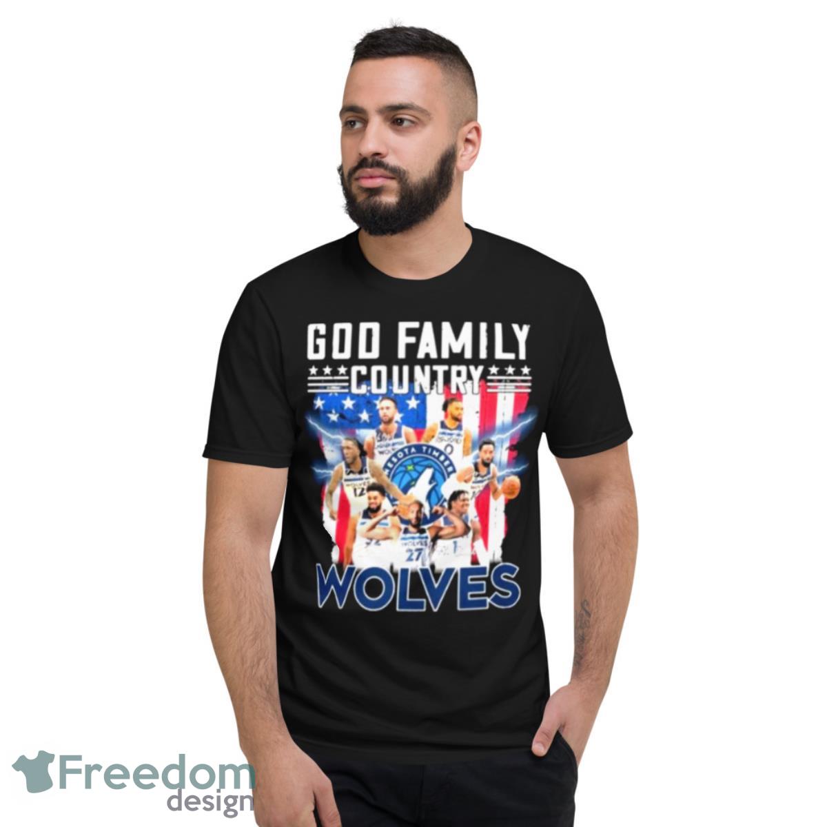 God Family Country Wolves Signature Shirt - Short Sleeve T-Shirt