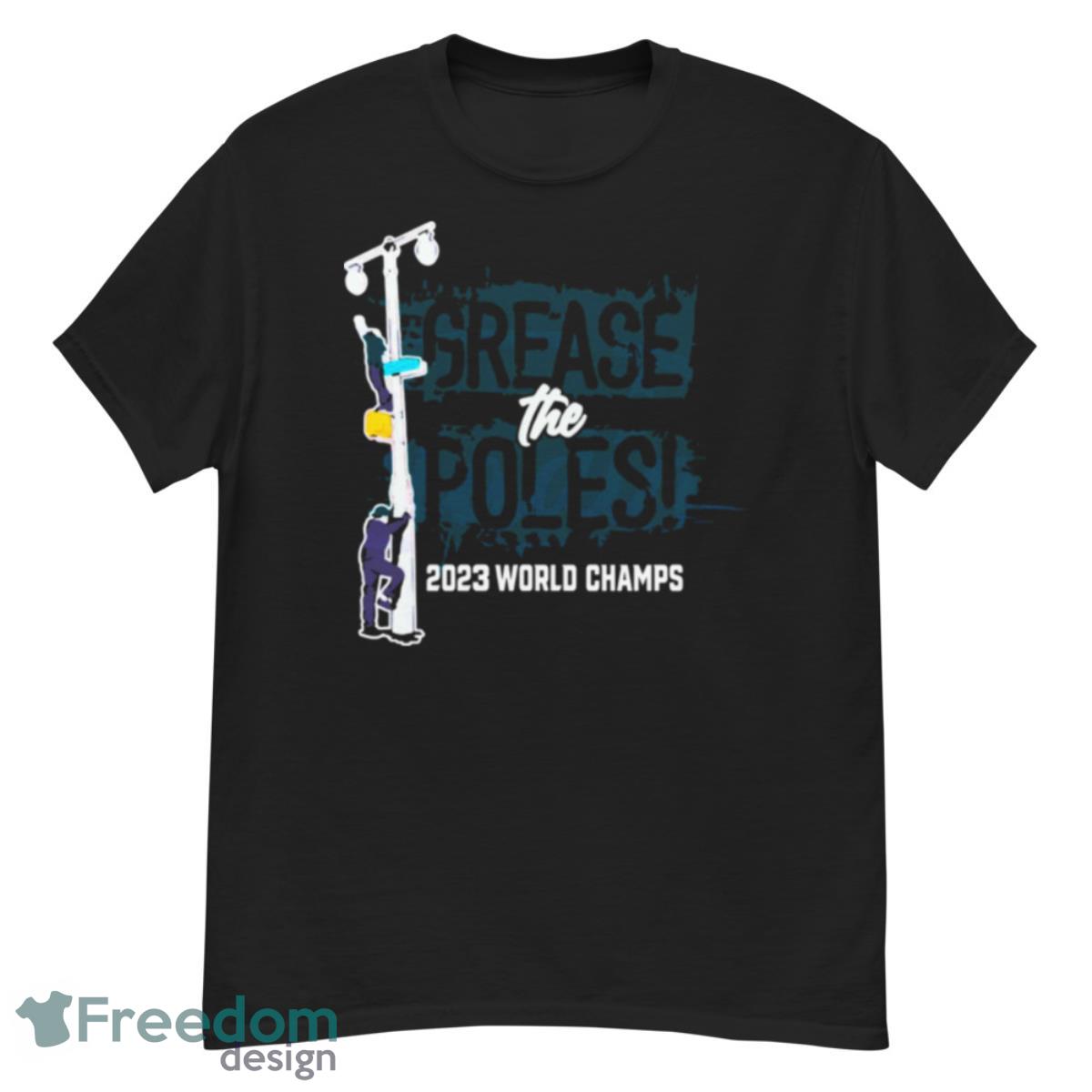 Grease The Poles 2023 World Champions Philadelphia Eagles Shirt - G500 Men’s Classic T-Shirt