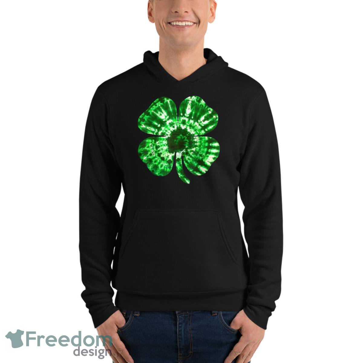 Irish Shamrock Tie Dye Happy St Patricks Day Go Lucky Gifts Shirt - Unisex Fleece Pullover Hoodie Irish Shamrock Tie Dye Happy St Patricks Day Go Lucky Gifts Shirt - Unisex Fleece Pullover Hoodie