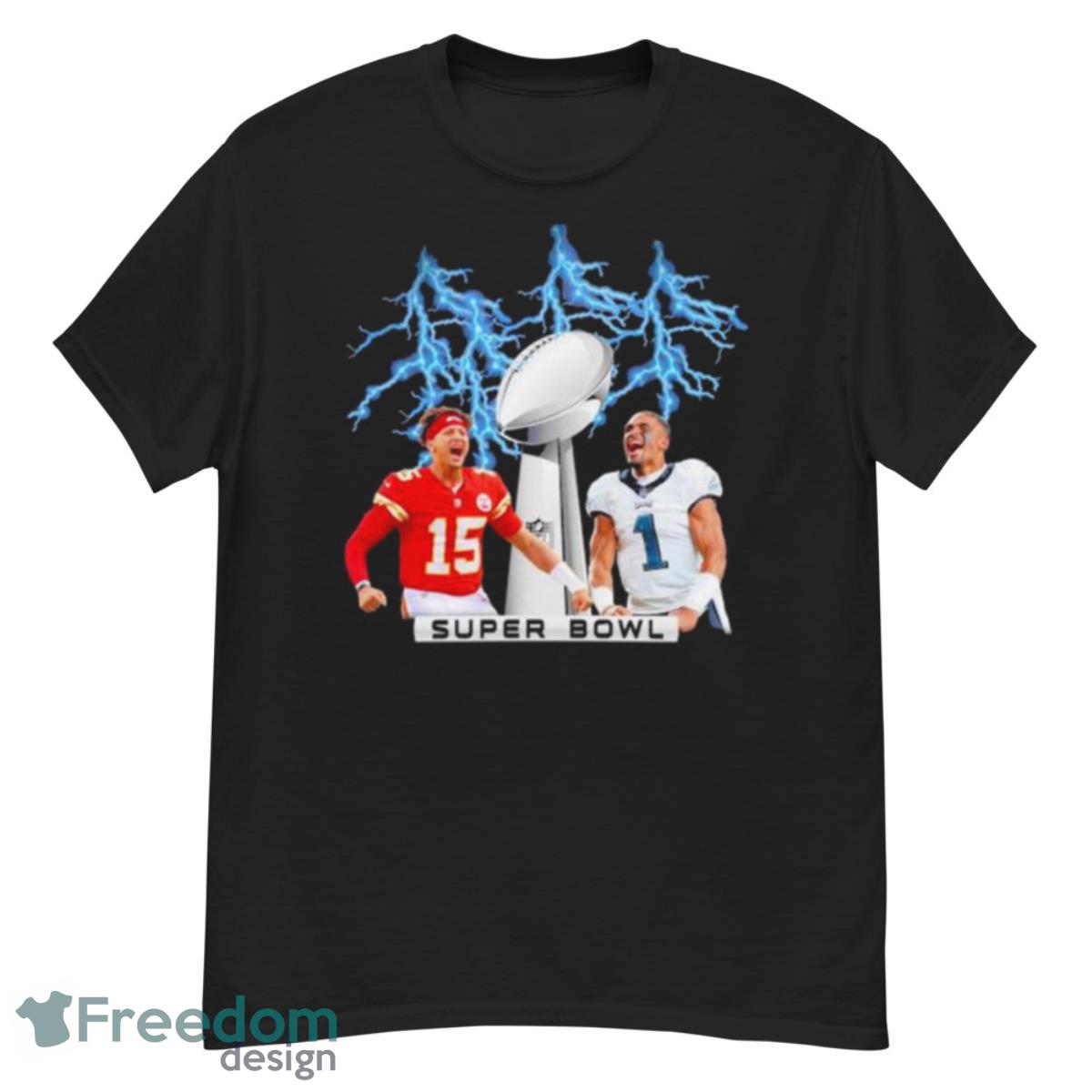 Jalen Hurts X Patrick Mahomes 2 Super Bowl LVII Shirt - G500 Men’s Classic T-Shirt