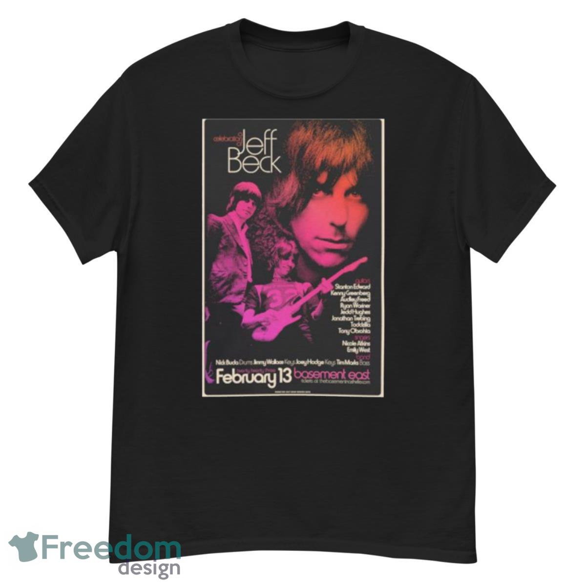 Jeff Beck February 13 2023 Basement East Shirt - G500 Men’s Classic T-Shirt