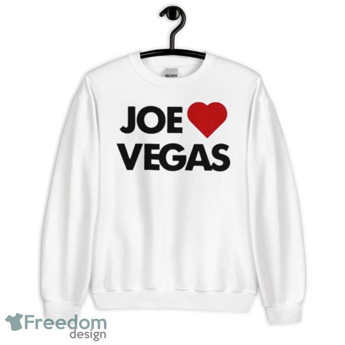 Joe Loves Vegas Shirt - Unisex Heavy Blend Crewneck Sweatshirt