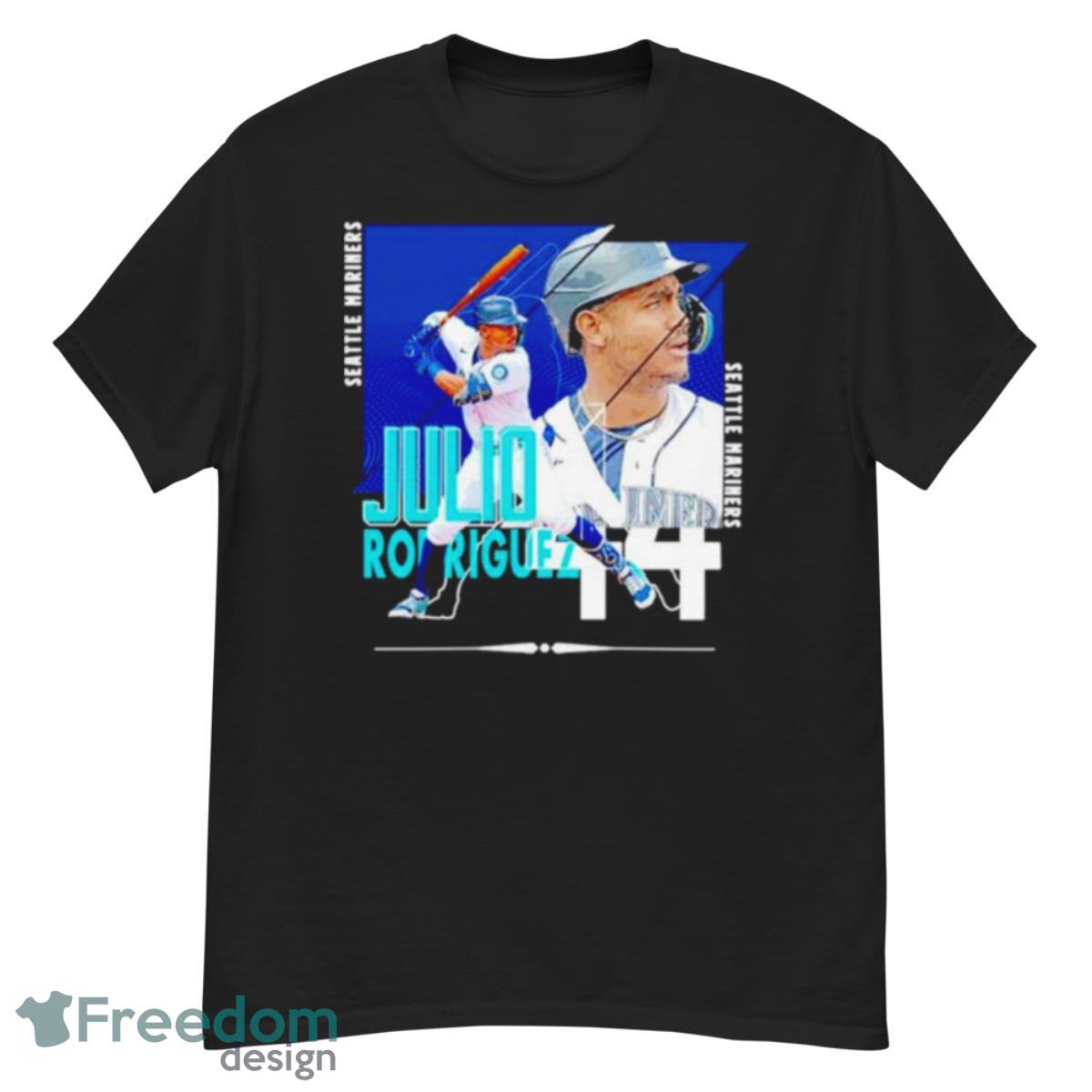 Julio Rodriguez Seattle Mariners Baseball Poster Shirt - G500 Men’s Classic T-Shirt