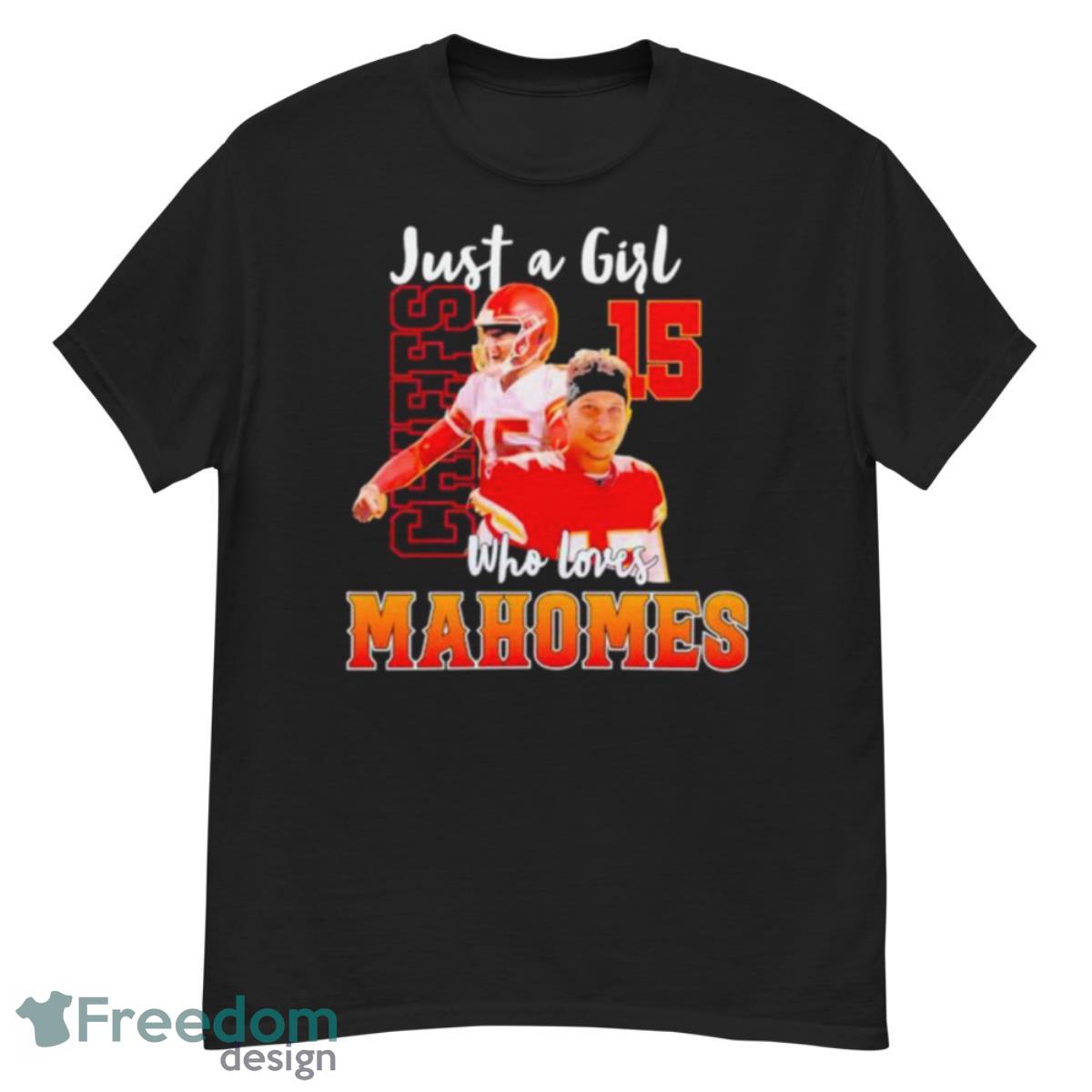 Just A Girl Who Loves Mahomes KC Chiefs 2023 Shirt - G500 Men’s Classic T-Shirt