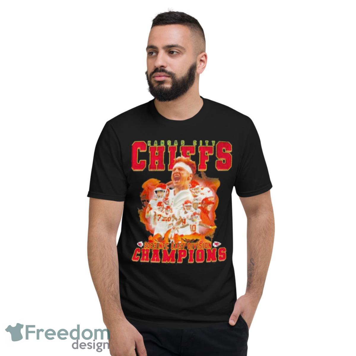 Kansas City Chiefs 2023 ACF And Super Bowl LVII Champions Shirt - Short Sleeve T-Shirt