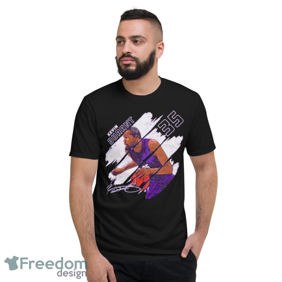 Kevin Durant Phoenix Suns Stripes Shirt - Short Sleeve T-Shirt