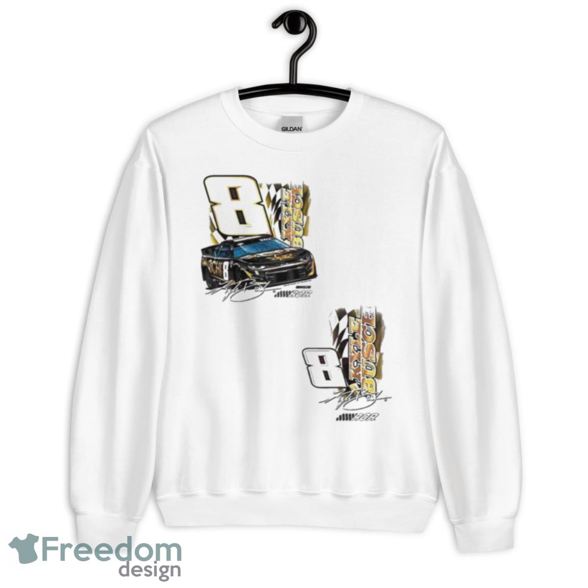 Kyle Busch 8 Richard Childress Racing Team Shirt - Unisex Heavy Blend Crewneck Sweatshirt