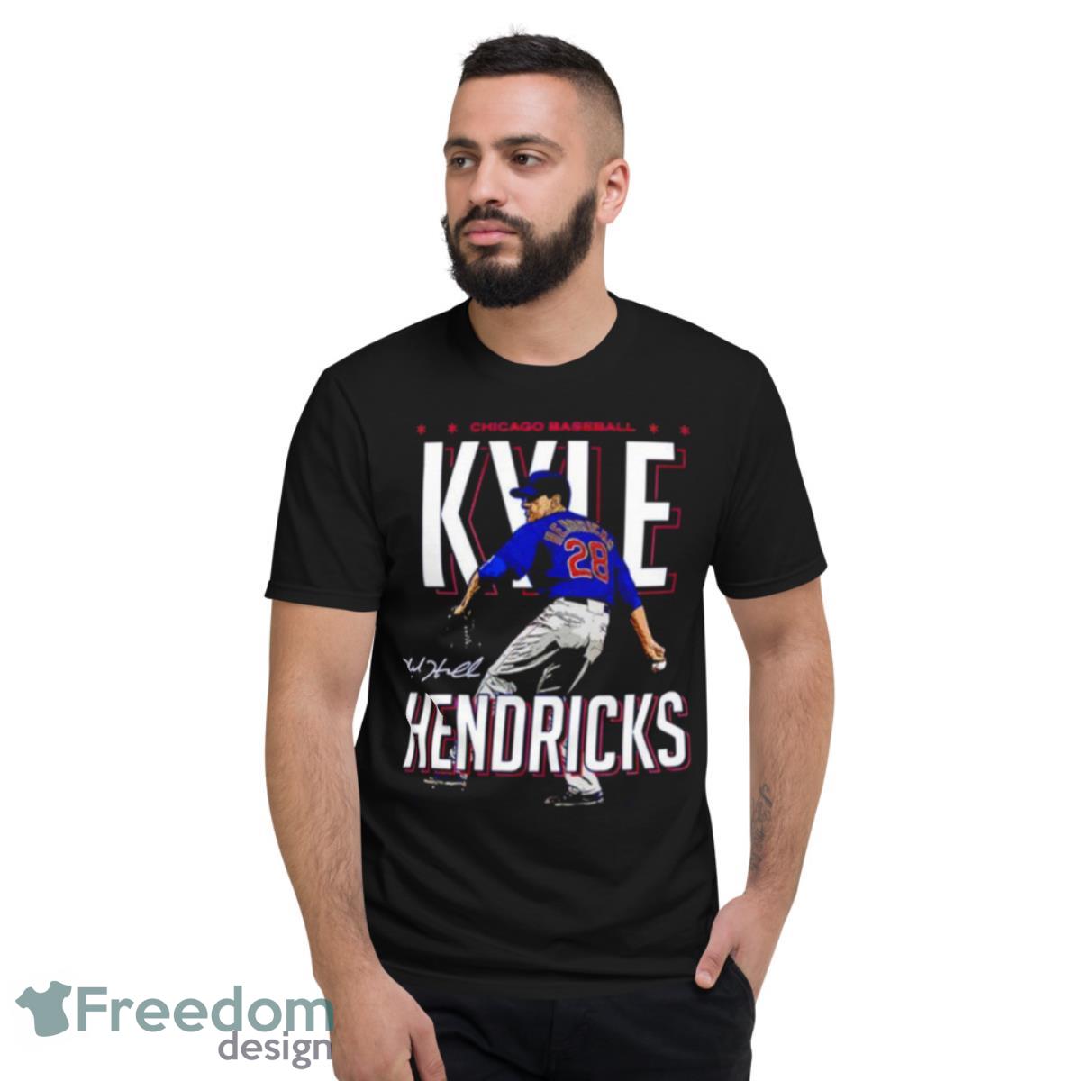 Kyle Hendricks Player Chicago Baseball Signature Shirt - Short Sleeve T-Shirt