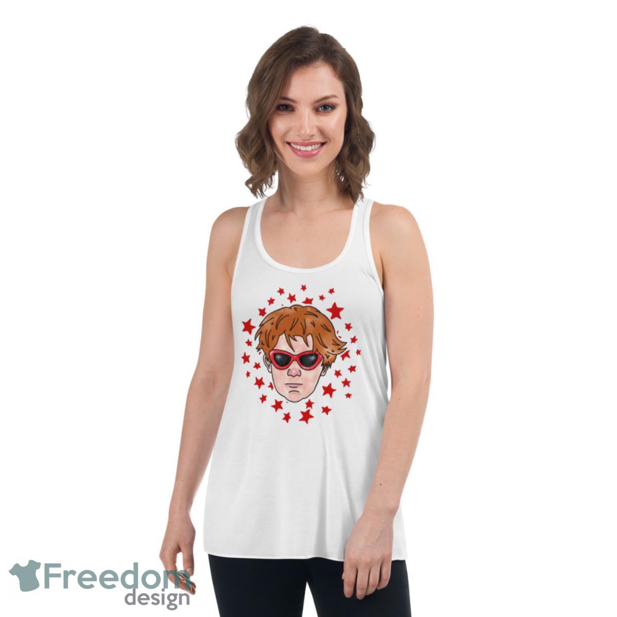 L Capaldi America’s SweethearShirt - Womens Flowy Racerback Tank L Capaldi America’s SweethearShirt - Womens Flowy Racerback Tank