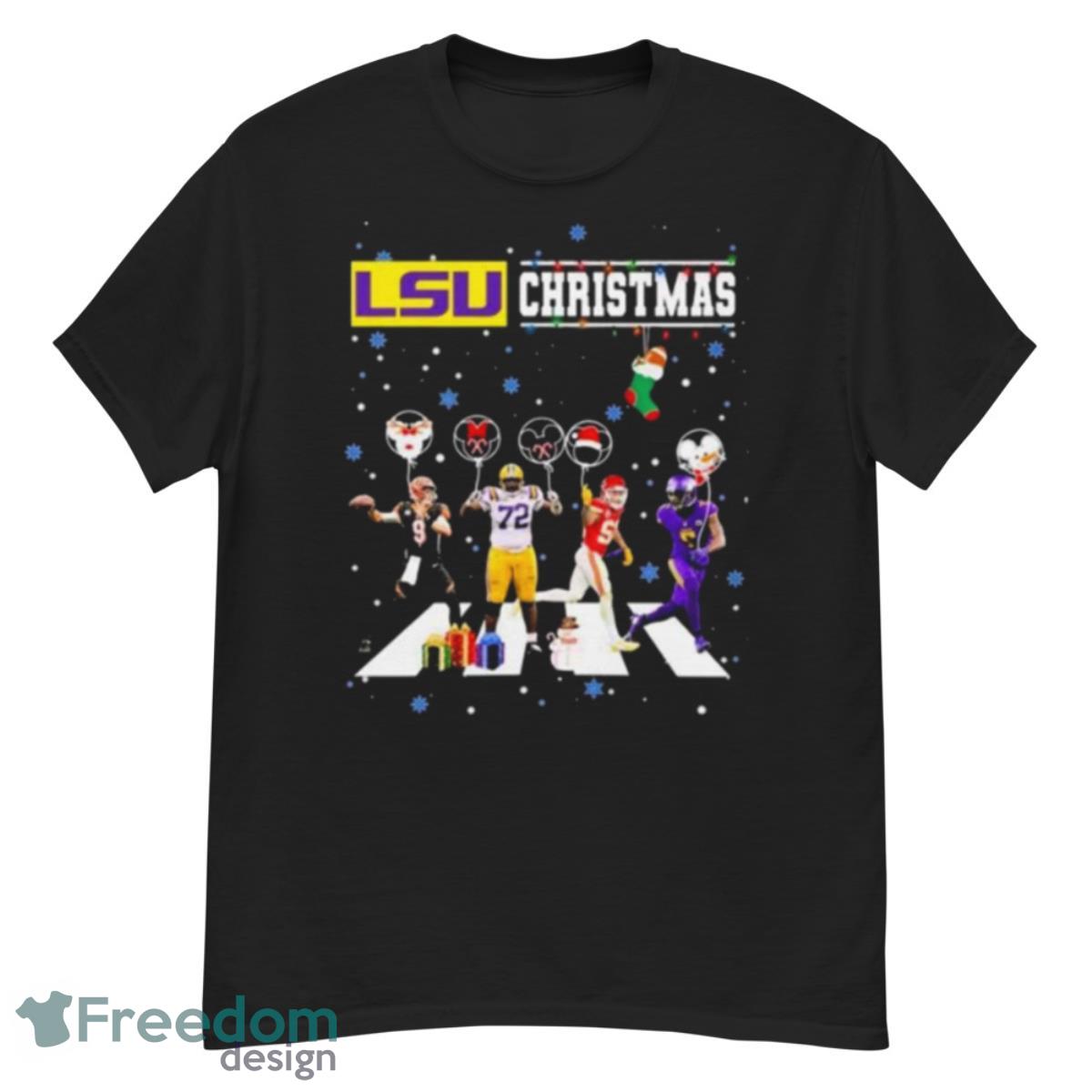 LSU Tigers Christmas Team Abbey Road Shirt - G500 Men’s Classic T-Shirt