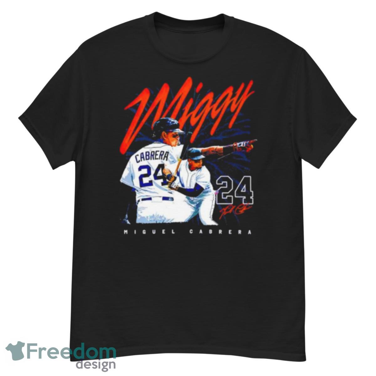 Miguel Cabrera 24 Miggy Baseball Signature Shirt - G500 Men’s Classic T-Shirt