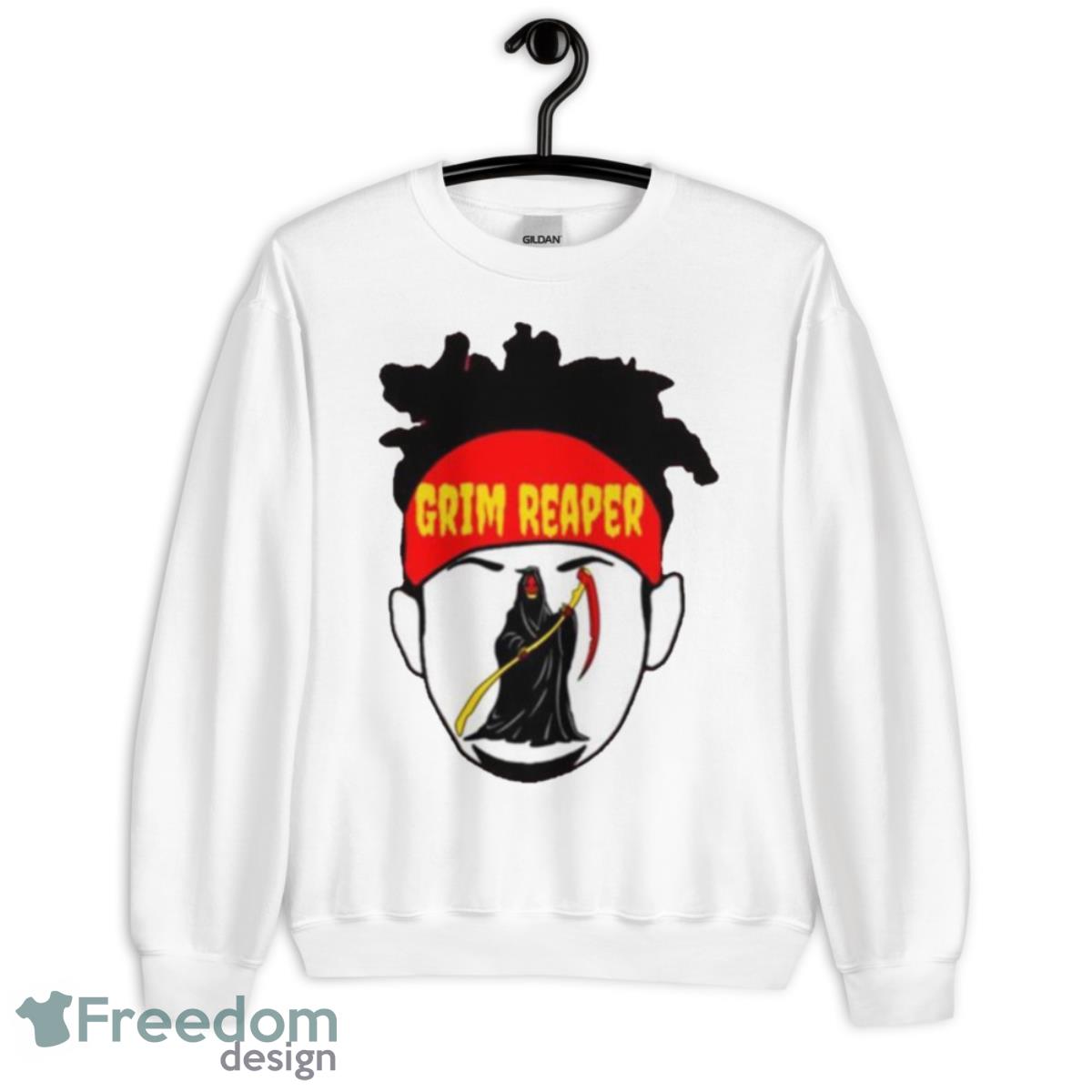 Patrick Mahomes 15 Grim Reaper 2023 Shirt - Unisex Heavy Blend Crewneck Sweatshirt