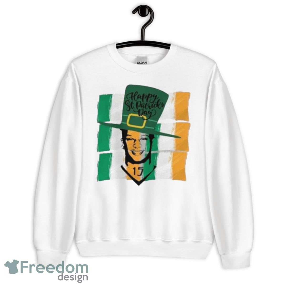Patrick Mahomes Happy St Patrick’s Day 2023 Shirt - Unisex Heavy Blend Crewneck Sweatshirt