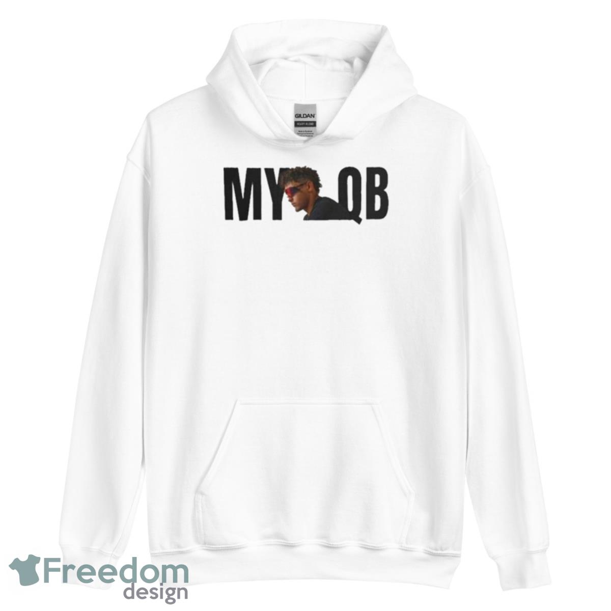 Patrick Mahomes MY QB Shirt - Unisex Heavy Blend Hooded Sweatshirt Patrick Mahomes MY QB Shirt - Unisex Heavy Blend Hooded Sweatshirt