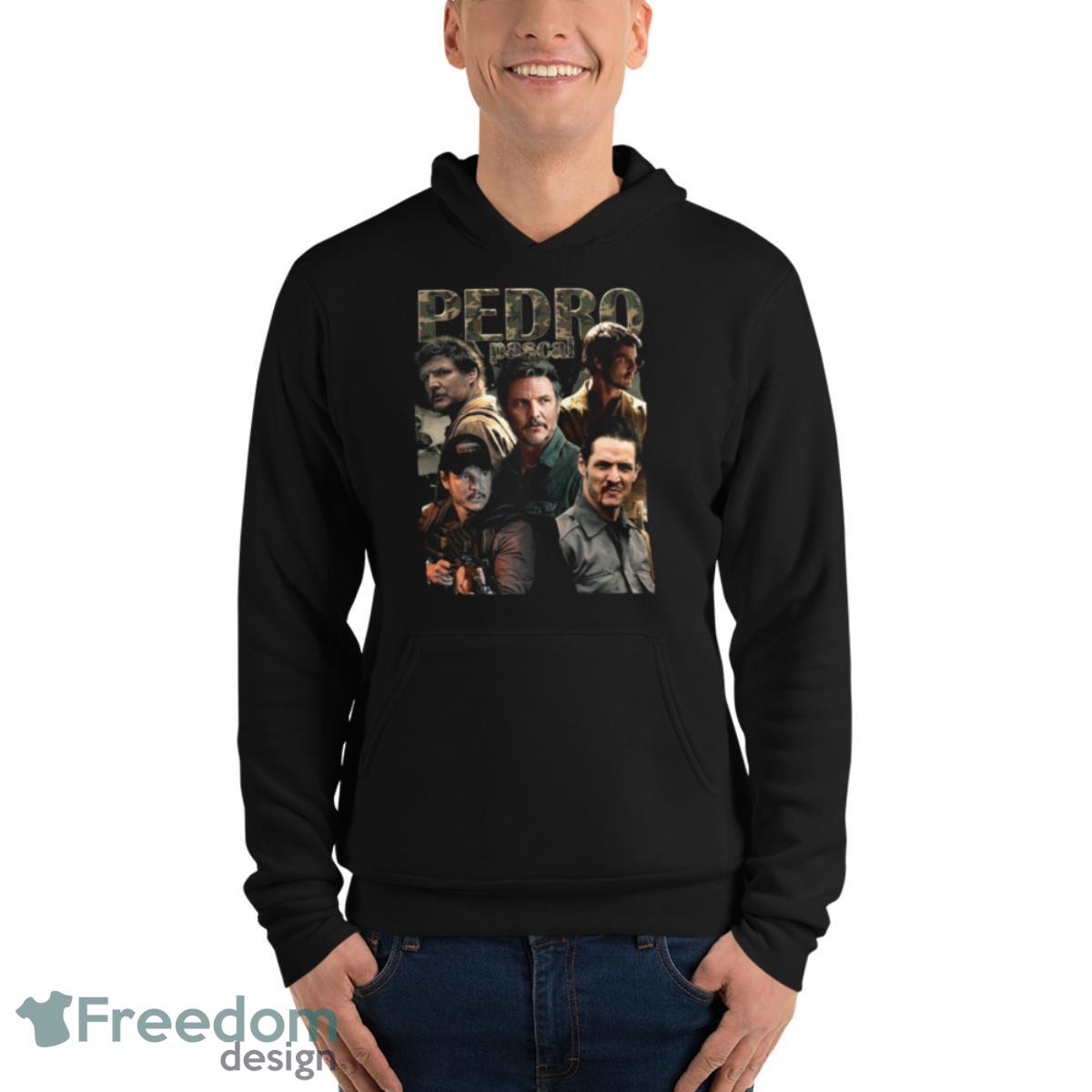 Pedro Pascal Vintage Shirt - Unisex Fleece Pullover Hoodie Pedro Pascal Vintage Shirt - Unisex Fleece Pullover Hoodie
